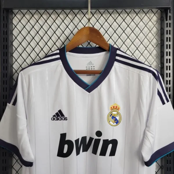 3 Retro 12-13 Real Madrid Home Jersey