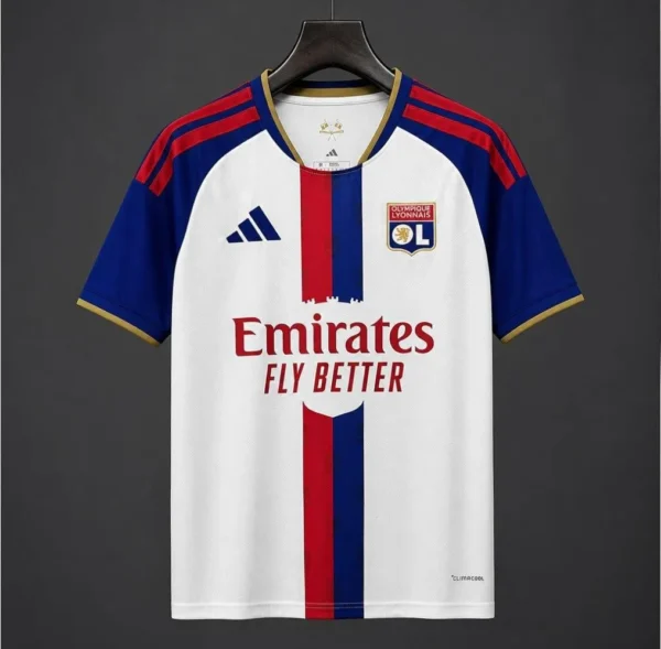 4 Olympique Lyonnais Home Jersey 2026-2027