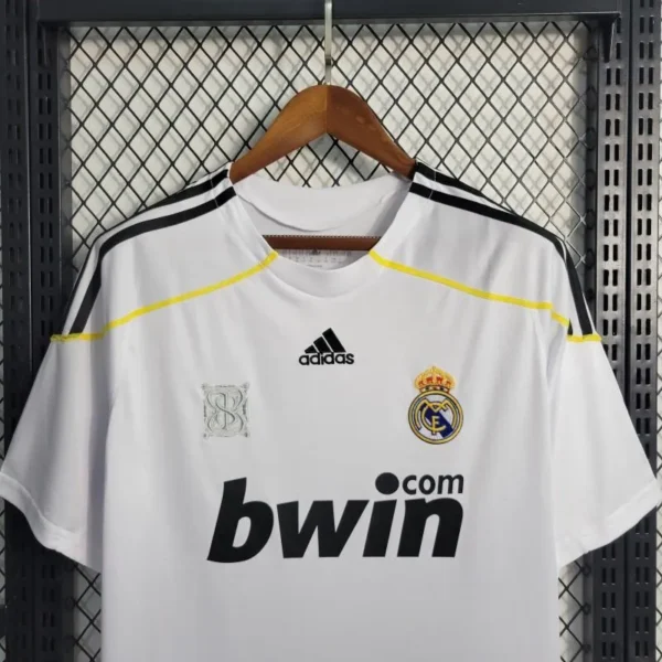 5 Retro 09-10 Real Madrid Home Jersey
