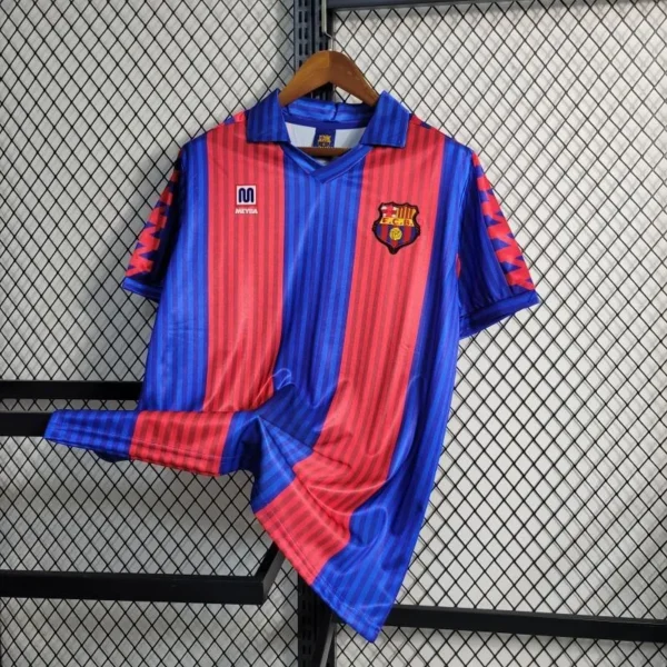 5 Retro 91-92 Barcelona Home Jersey