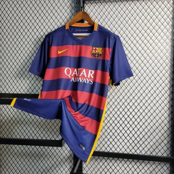 6 Retro 15-16 Barcelona Home