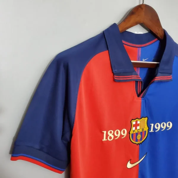6 Retro 99-00 Barcelona 100th Anniversary