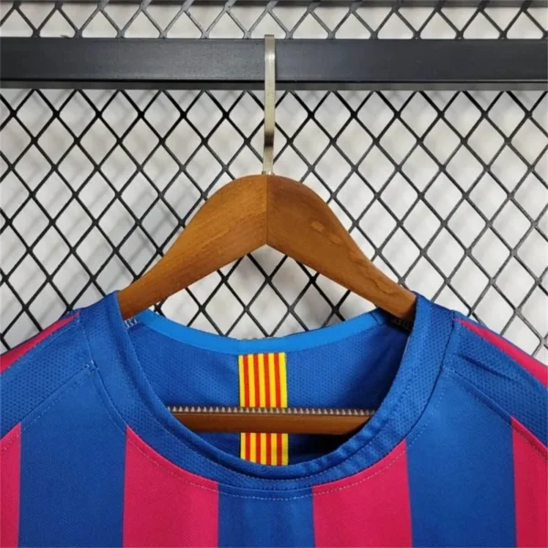 6 Retro 05-06 Barcelona Home Jersey