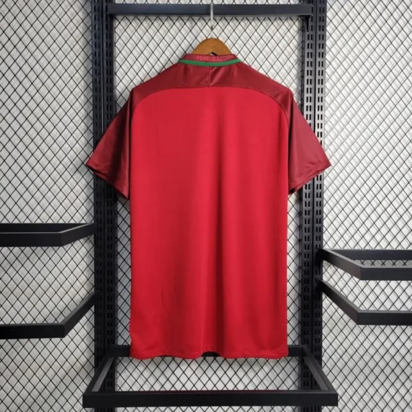 7 Retro 2016 Portugal Home Jersey