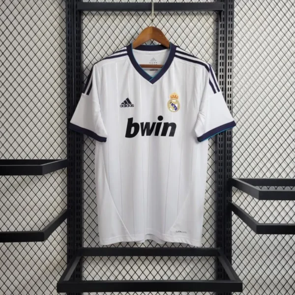 8 Retro 12-13 Real Madrid Home Jersey