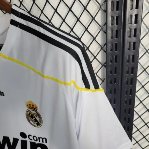 8 Retro 09-10 Real Madrid Home Jersey