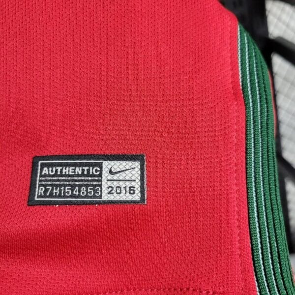 8 Retro 2016 Portugal Home Jersey