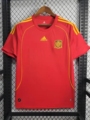 9 Retro 2010 Spain Home Jersey