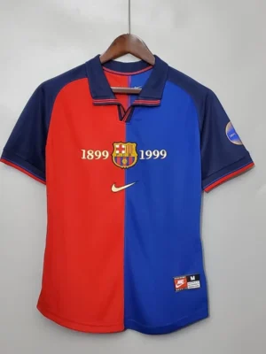 9 Retro 99-00 Barcelona 100th Anniversary
