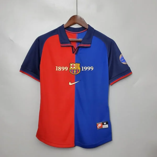 9 Retro 99-00 Barcelona 100th Anniversary