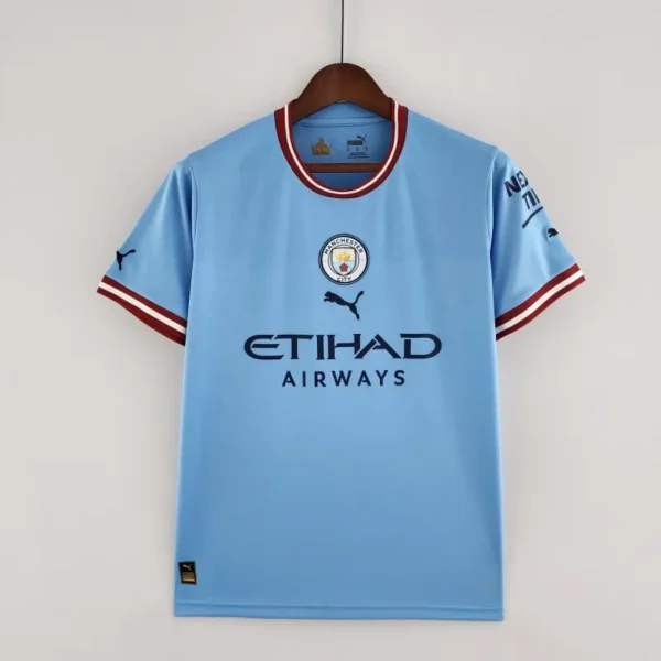 1 22-23 Manchester City Home Jersey