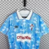 1 95-96 Celta de Vigo Light Blue with Diamond Pattern Home Jersey