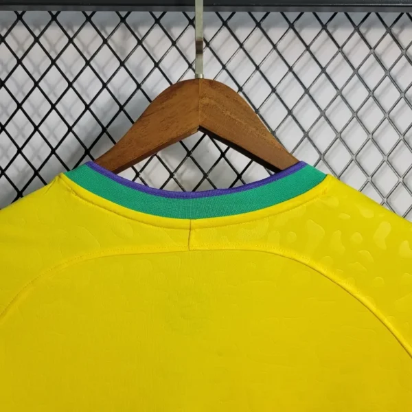 11 Brazil Home Soccer Jersey