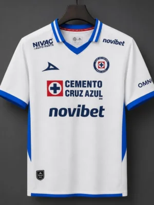 2 Cruz Azul Away White Jersey