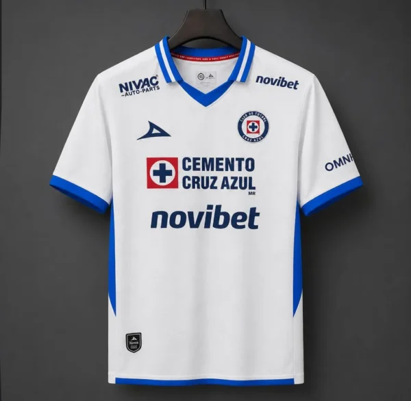 Cruz Azul Away White Jersey