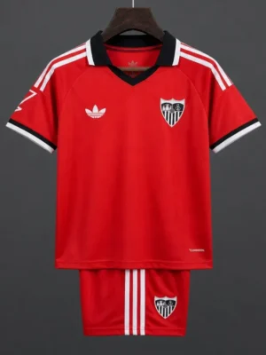 2 KIDS Sevilla Away Red Jersey
