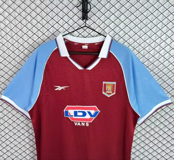 2 08-09 Aston Villa Home Jersey