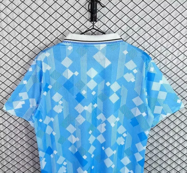 2 95-96 Celta de Vigo Light Blue with Diamond Pattern Home Jersey