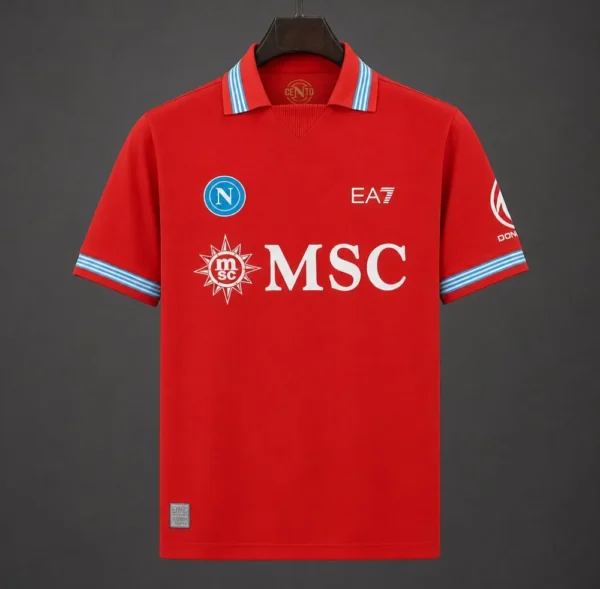 Napoli Third Red Jersey