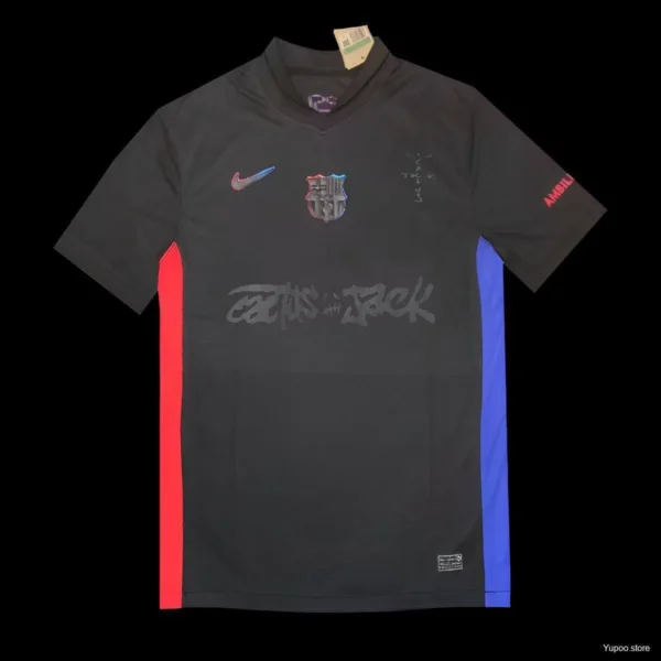 2 Retro 24-25 Barcelona x Travis Scott Away Jersey