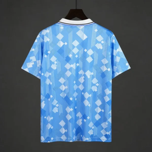 3 95-96 Celta de Vigo Light Blue with Diamond Pattern Home Jersey