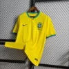 3 Brazil Home Soccer Jersey