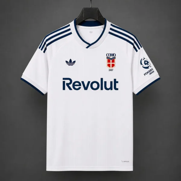 Como 1907 Away White Jersey