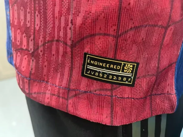 3 26-27 FC Barcelona x Spider Man Jersey