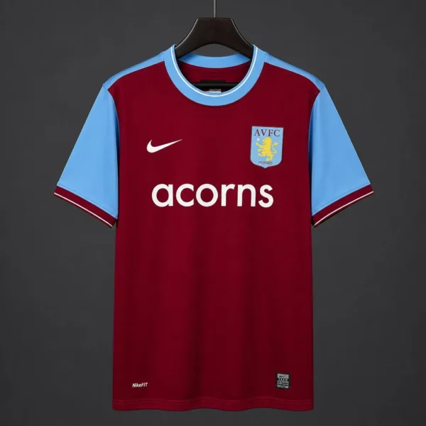 4 08-09 Aston Villa Home Jersey