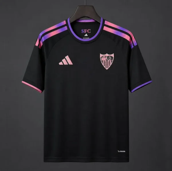 4 Sevilla FC Third Black Jersey