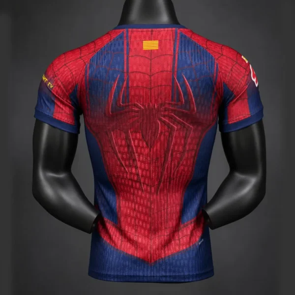 5 26-27 FC Barcelona x Spider Man Jersey
