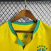6 Brazil Home Soccer Jersey