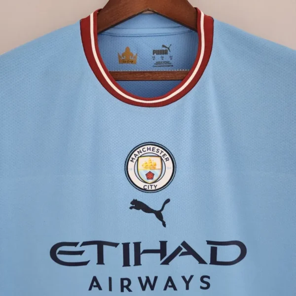 8 22-23 Manchester City Home Jersey