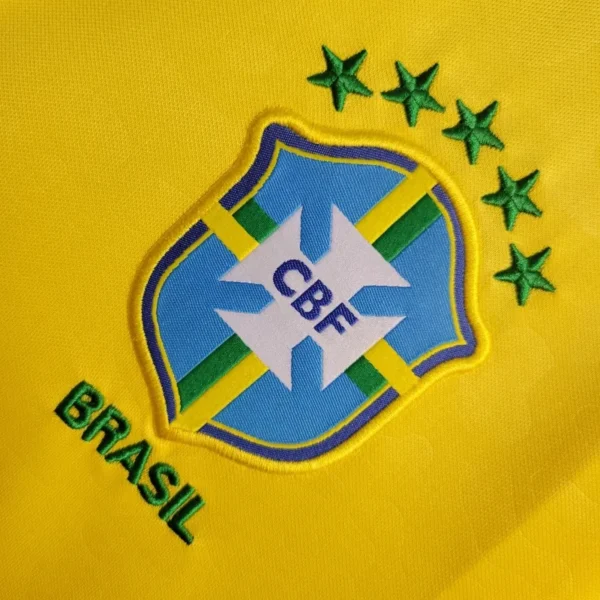 9 Brazil Home Soccer Jersey