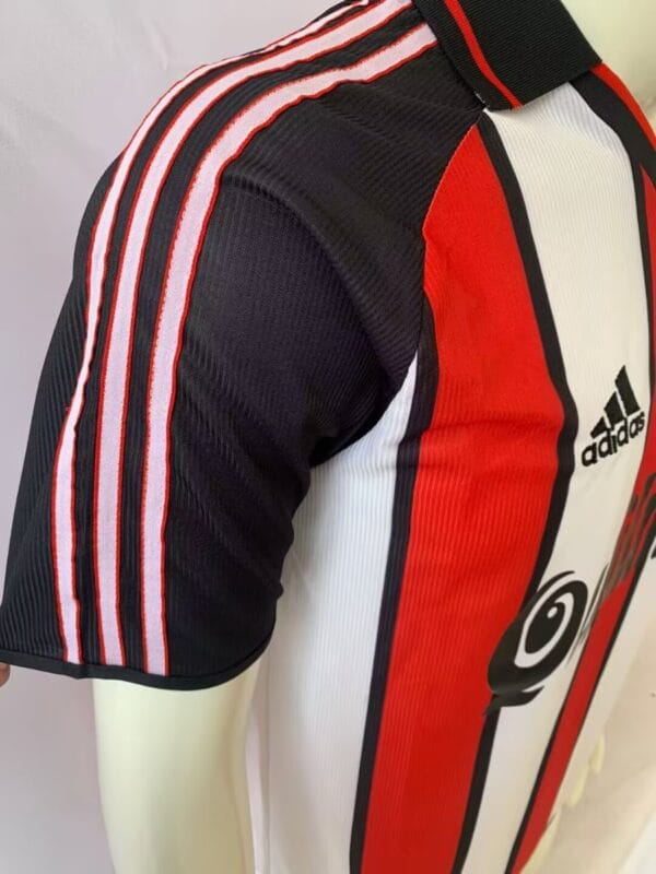 00-01 River Plate Away Red-White Stripes Jersey 00-01 River Plate Away Red-White Stripes Jersey