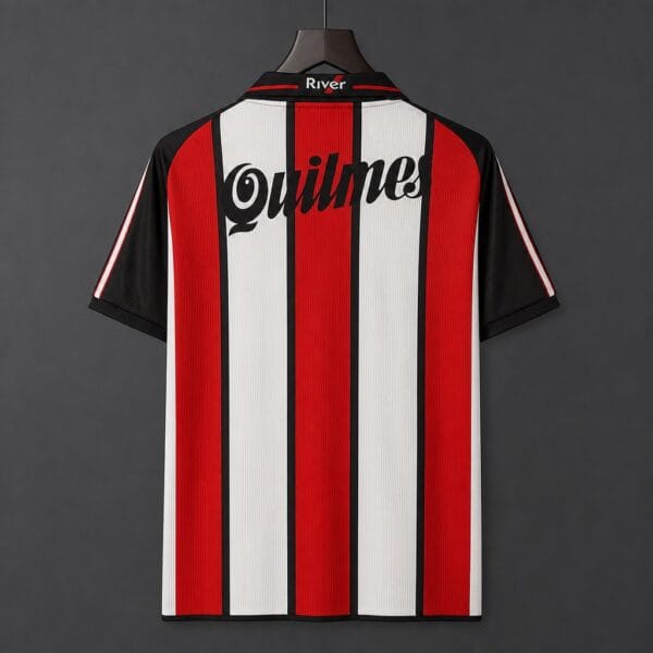 00-01 River Plate Away Red-White Stripes Jersey 00-01 River Plate Away Red-White Stripes Jersey