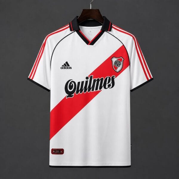 00-01 River Plate Home White Jersey 00-01 River Plate Home White Jersey