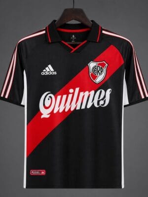 00-01 River Plate Third Black Jersey