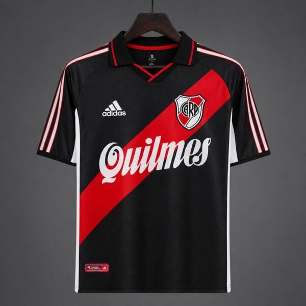 00-01 River Plate Third Black Jersey