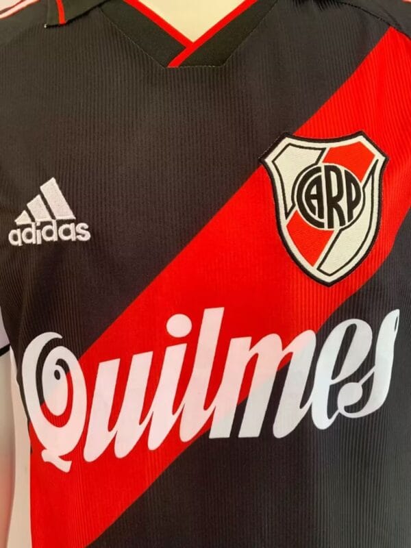 00-01 River Plate Third Black Jersey