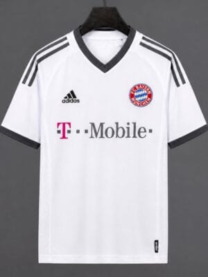 02-04 Bayern Munich Away White Jersey