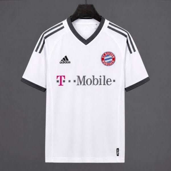 02-04 Bayern Munich Away White Jersey 02-04 Bayern Munich Away White Jersey