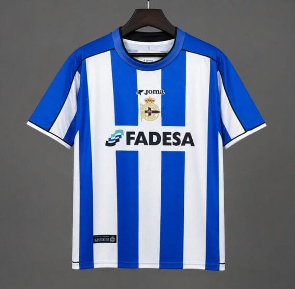 03-04 Deportivo de La Corua Home Jersey