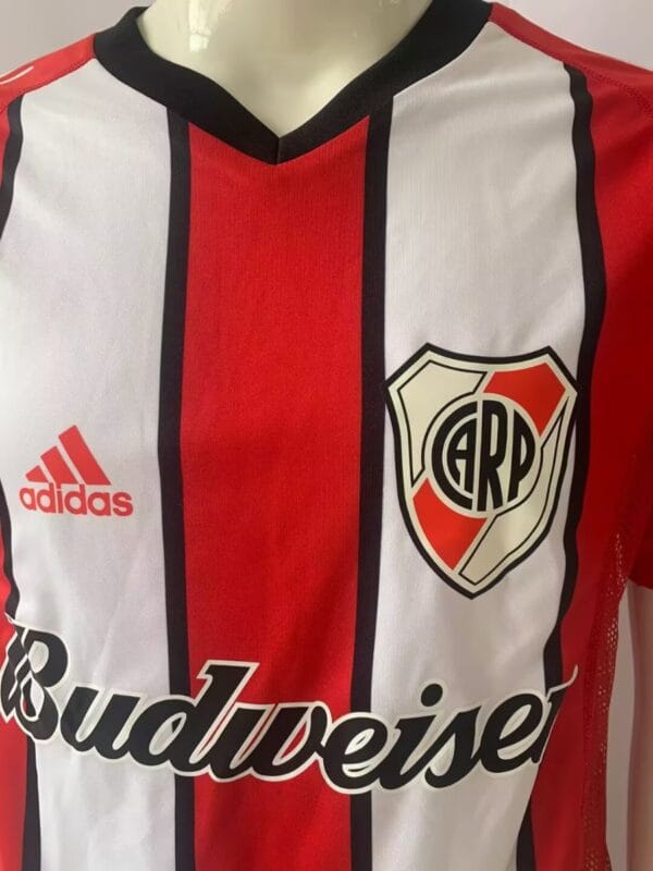 03-04 River Plate Away Red Jersey