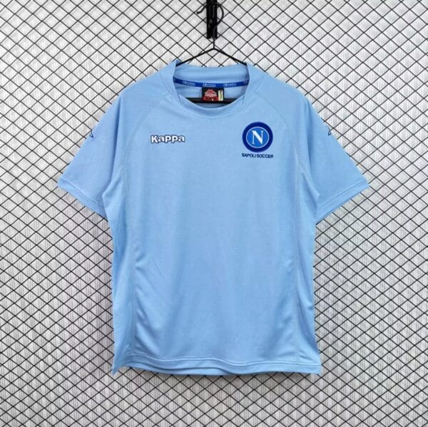 04-05 Napoli Home Sky Blue Jersey 04-05 Napoli Home Sky Blue Jersey