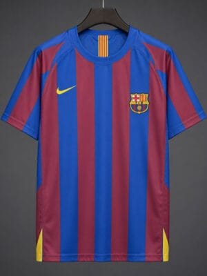 05-06 Barcelona Home League Jersey