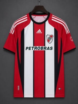 07-08 River Plate Home Red Jersey