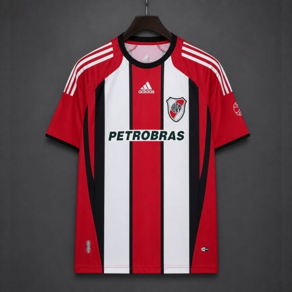 07-08 River Plate Home Red Jersey