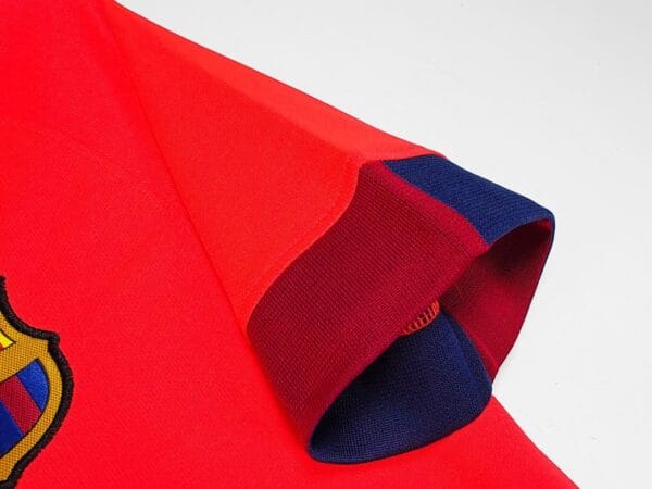 14-15 FC Barcelona Away Orange-Red Jersey 14-15 FC Barcelona Away Orange-Red Jersey