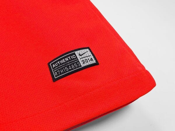 14-15 FC Barcelona Away Orange-Red Jersey 14-15 FC Barcelona Away Orange-Red Jersey